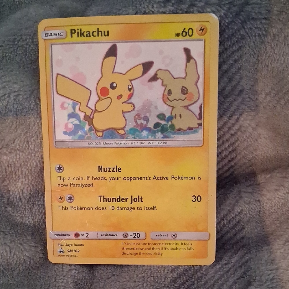 Pikachu Pokémon Card